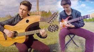 Jamie Dupuis “Breathes” New Life Into This Pink Floyd Classic With Magnificent Harp Guitar Cover!