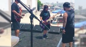Caught On Camera: Robert Trujillo’s Son Jams With This Legendary Rock Band And It’s Everything!