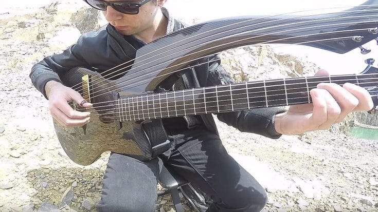 Guitarist Uses Harp-Guitar To Put An Enchanting Twist on Metallica’s “Unforgiven” | Society Of Rock Videos