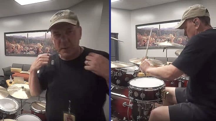 Watch Neil Peart Warm Up On The Drums And Learn The Meaning Of The Word “Epic” | Society Of Rock Videos