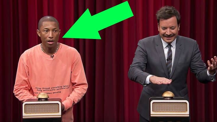 Pharrell Williams & Jimmy Fallon Play ‘Name That Song’, But Keep Your Eye On Him When They Hear Toto | Society Of Rock Videos