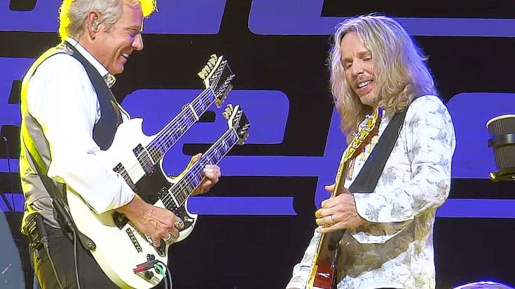 Don Felder Teams With Tommy Shaw To Perform HIS Version Of “Hotel California” | Society Of Rock Videos