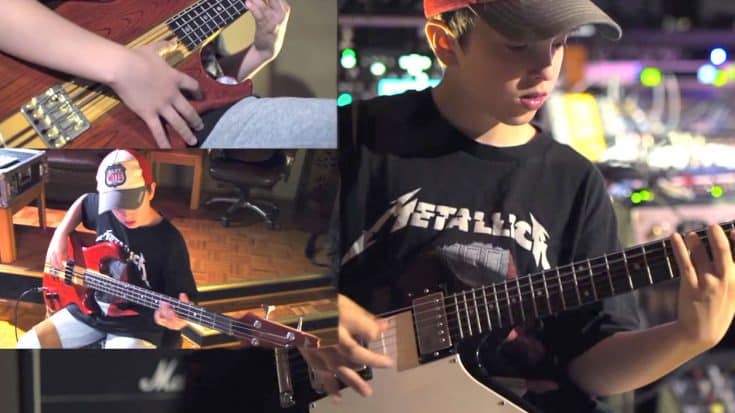 13-Year-Old Kid Absolutely Crushes This Metallica Classic…On Every Single Instrument | Society Of Rock Videos