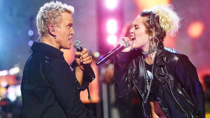 Miley Cyrus Joined Billy Idol On Stage For ‘Rebel Yell’ Duet, & It Turned Out Surprisingly Awesome! | Society Of Rock Videos