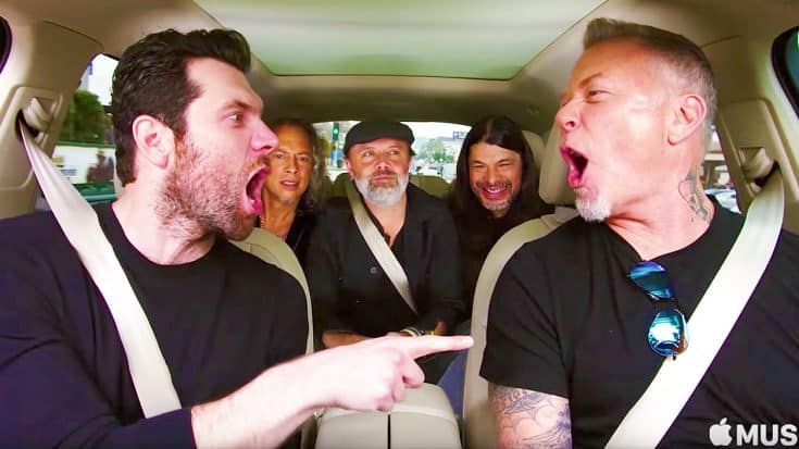 Watch As Metallica & Billy Eichner Hilariously Belt Out This Tune From ‘The Little Mermaid’ on Carpool Karaoke! | Society Of Rock Videos