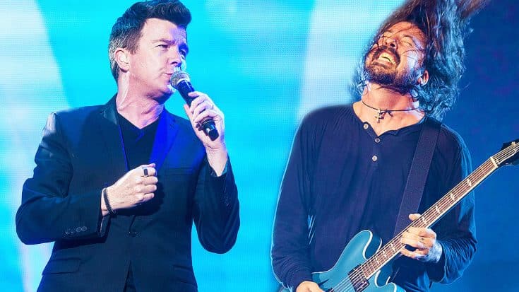 Rick Astley & The Foo Fighters’ Unlikely Duet Turns Into The Greatest ‘Rick Roll’ of All Time! | Society Of Rock Videos