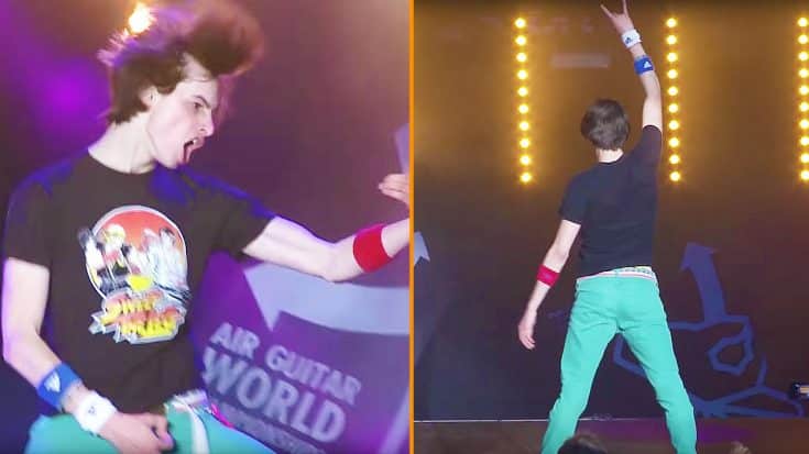 The ‘World Air Guitar Championships’ Are An Actual Thing, And Yes…It’s Hilariously Ridiculous | Society Of Rock Videos