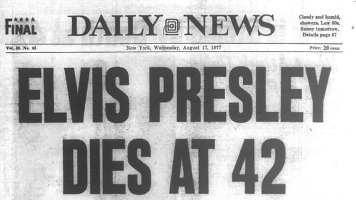 41 Years Ago: Elvis Presley Dies At 42, And Rock And Roll Loses More Than Just Its King | Society Of Rock Videos