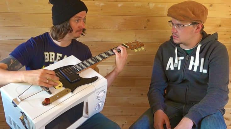 He Turned His Microwave Into A Guitar, And Even HE’S Amazed By How Great It Sounds | Society Of Rock Videos