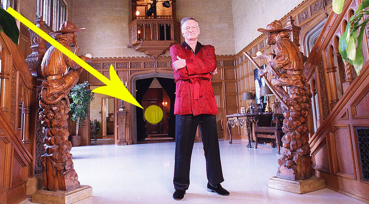 Hugh Hefner Unlocked His Master Bedroom On Mtv Cribs It Was