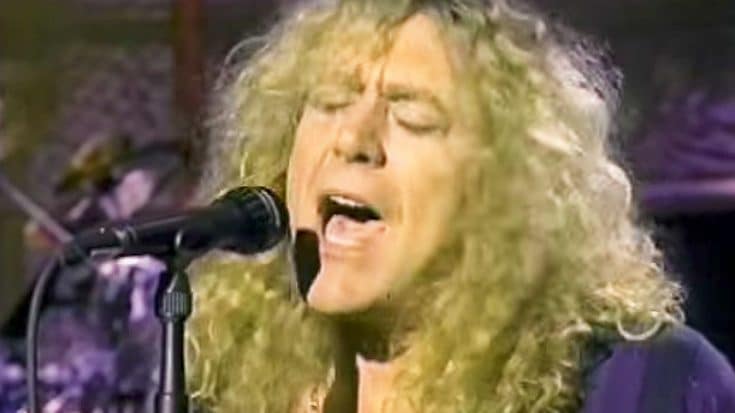 1993: Robert Plant Treats David Letterman’s ‘Late Night’ To A Rousing Performance of ’29 Palms’ | Society Of Rock Videos