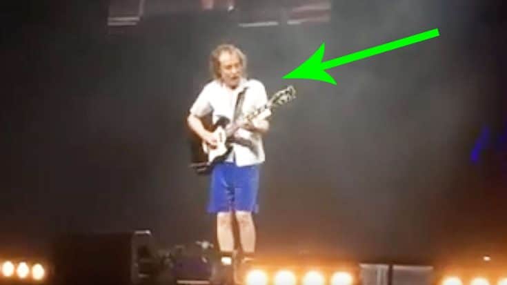 Camera Catches Angus Young’s Latest Guitar Solo And It’ll Melt Your Damn Face Off | Society Of Rock Videos