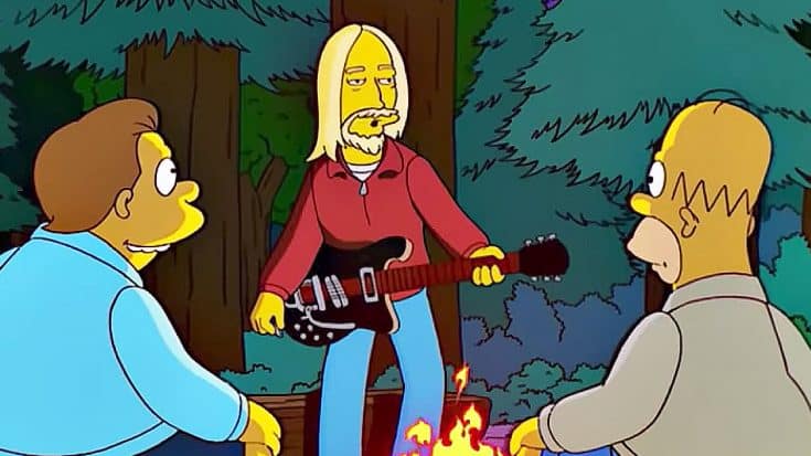 Y’all Remember When Tom Petty Was On ‘The Simpsons’ And Stole The Show? We Do, And It Was Incredible! | Society Of Rock Videos