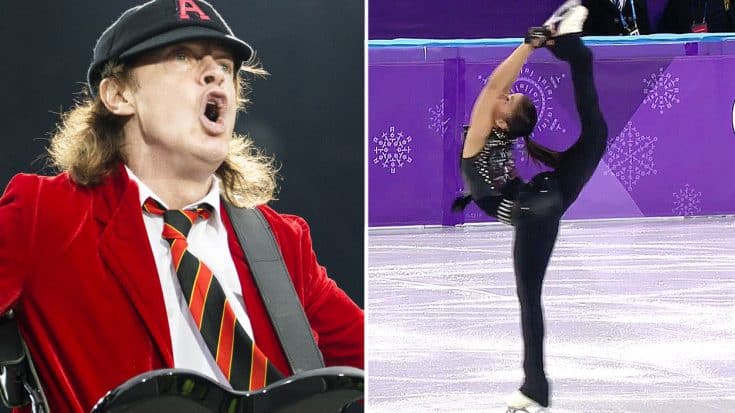Describe This Ice Skater’s One Woman AC/DC Tribute In 4 Words Or Less | Society Of Rock Videos
