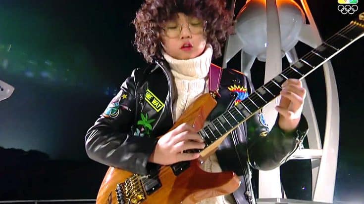 13 Year Old Guitar Hero Shreds Olympics Closing Ceremony – The Next Derek Trucks? | Society Of Rock Videos