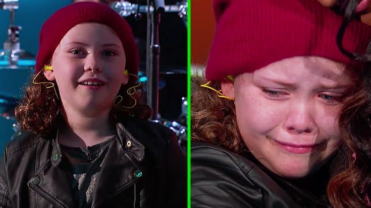 9-Year-Old Drummer Is Brought To Tears When Her Idol Surprises Her Out Of Nowhere