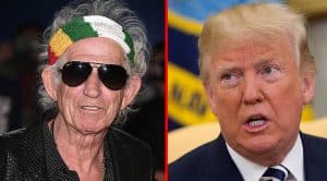 Things Almost Got Seriously Ugly Between Keith Richards And Donald Trump…