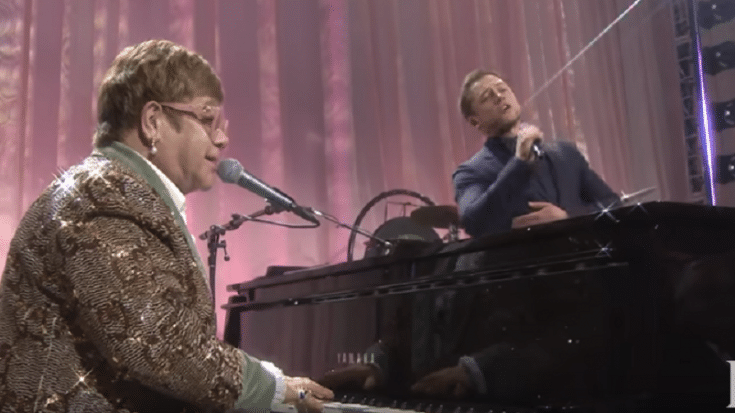 See Elton John & Taron Egerton In Breathtaking Performance Of “Tiny Dancer” | Society Of Rock Videos