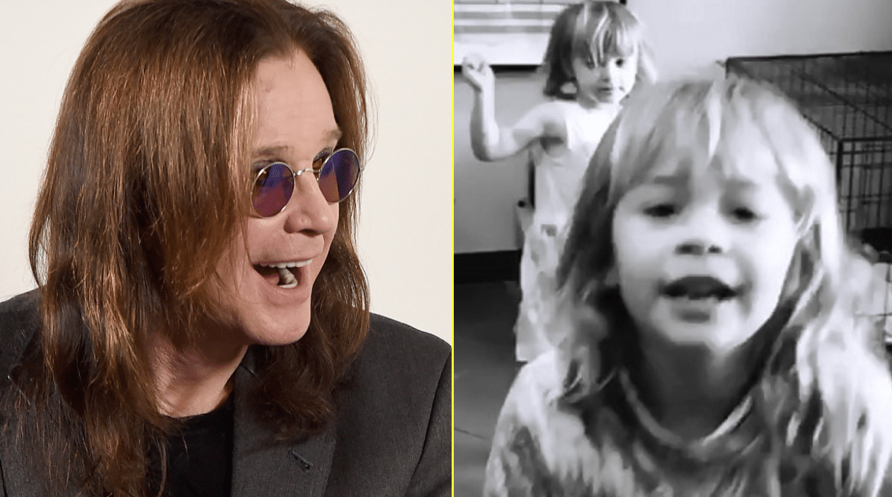 ozzy osbourne and daughter singing