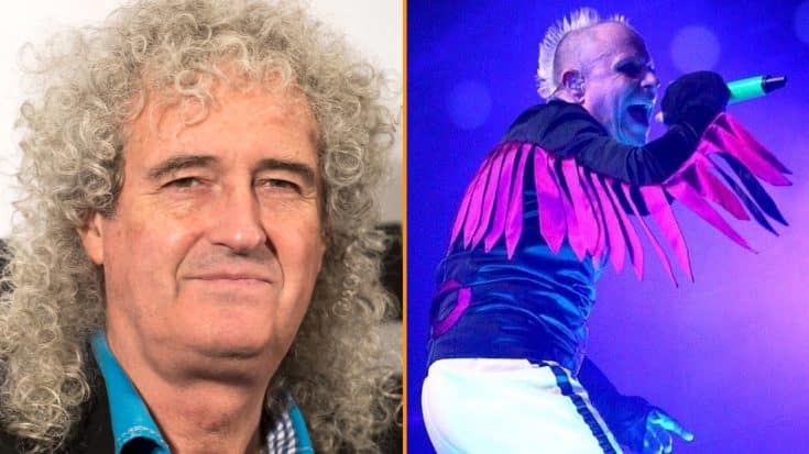 Brian May Pays Tribute To Keith Flint After His Death | Society Of Rock Videos