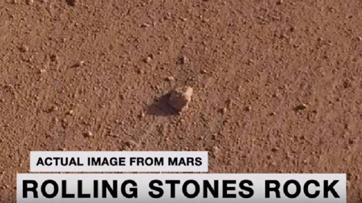 NASA Named Martian Rock After The Rolling Stones | Society Of Rock Videos