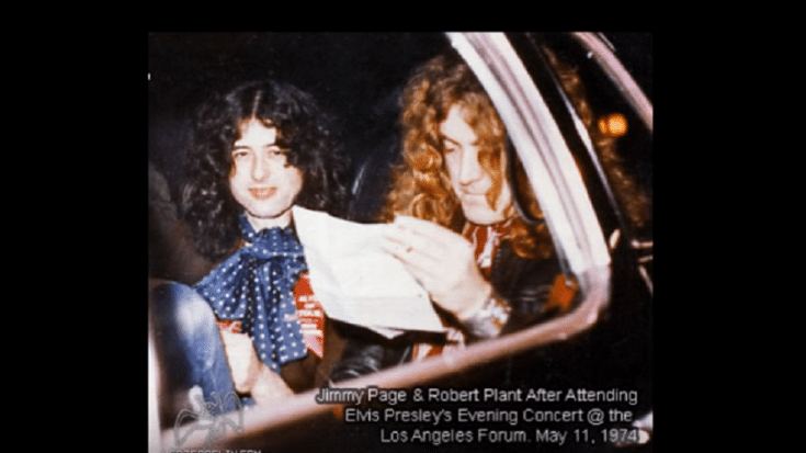 What Happened When Led Zeppelin Met Elvis Presley | Society Of Rock Videos