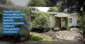 Tom Petty’s Childhood Home Sold To His Ex-Wife for $175,000