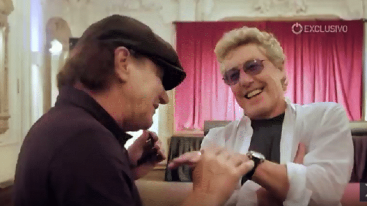 Brian Johnson And Roger Daltrey Talk About Originality and Mick Jagger | Society Of Rock Videos