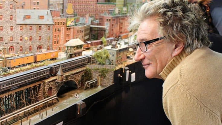 Rod Stewart’s Lets The World See His Completed Model Railway | Society Of Rock Videos