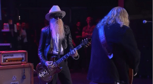 Billy Gibbons Joins Warren Hayes And Nancy Wilson On Stage