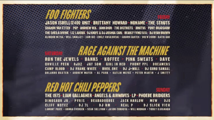 Boston Calling Will Feature Foo Fighters, Rage Against The Machine, & RHCP | Society Of Rock Videos