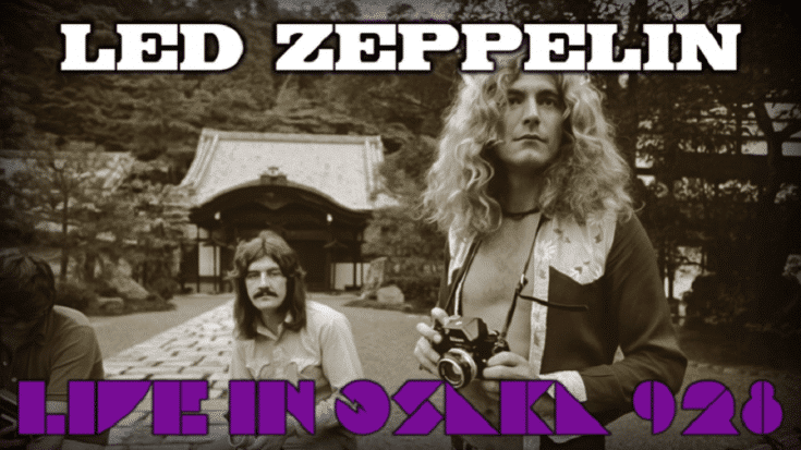 Listen And Relive Led Zeppelin In Osaka Back In 1971 | Society Of Rock Videos