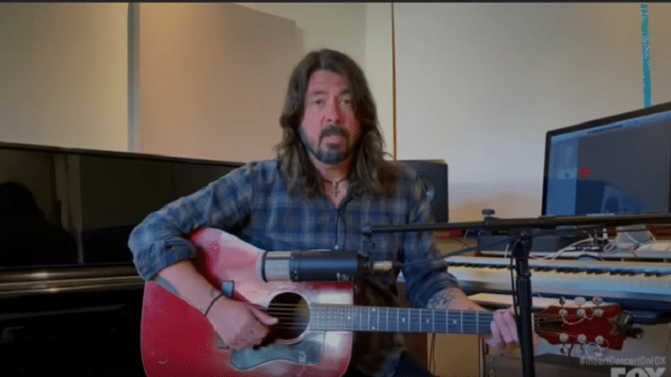 Dave Grohl Performs “My Hero” In Living Room Concert | Society Of Rock Videos