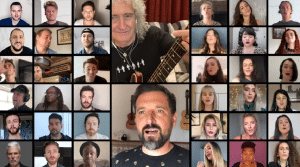 Watch | Brian May Performs With “We Will Rock You” Cast