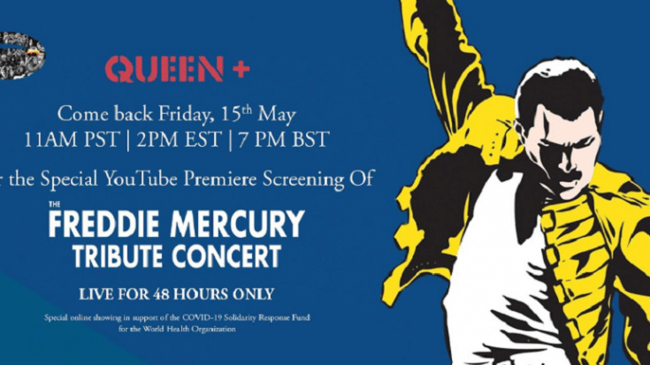 Queen Will Release 1992 Freddie Mercury Tribute Concert For Covid-19 Relief | Society Of Rock Videos