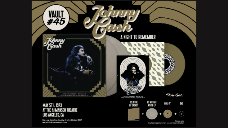 Third Man Records Will Release Rare 1973 Johnny Cash Concert | Society Of Rock Videos