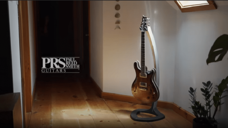 Guitar Company PRS Unveils Floating Guitar Stand | Society Of Rock Videos