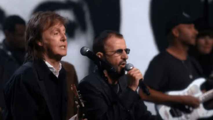 Relive The Time Ringo Starr Performed With Paul McCartney For “With A Little Help From My Friends” | Society Of Rock Videos