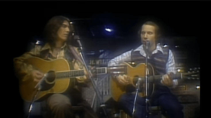 1976: Paul Simon & George Harrison Perform ‘Homeward Bound’ In SNL | Society Of Rock Videos