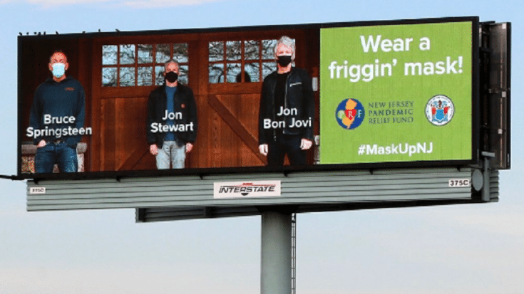 “Wear a friggin’ mask.” – Jon Bon Jovi and Bruce Springsteen | Society Of Rock Videos