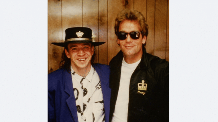 The Story Of Huey Lewis Helping SRV Through A Very Difficult Tour