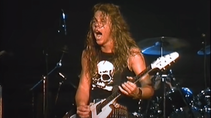 Very Young Metallica Playing In 1983- Listen To His Voice | Society Of Rock Videos