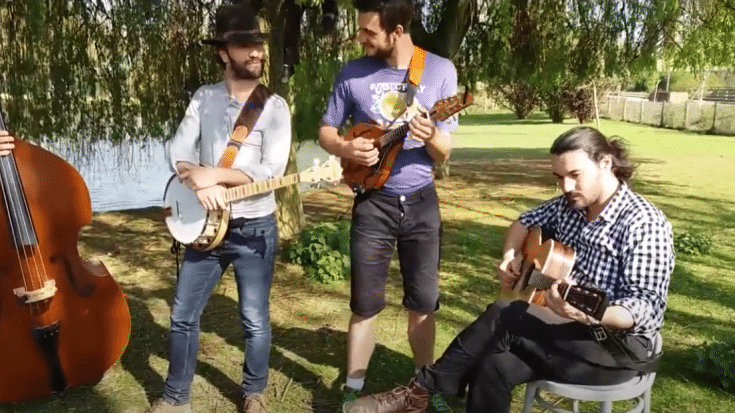 Treat Yourself With A Bluegrass Cover Of ‘Wish You Were Here’ By Pink Floyd | Society Of Rock Videos