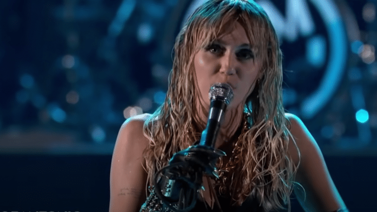 Miley Cyrus Takes Down Pop To Cover Pink Floyd’s ‘Comfortably Numb’ | Society Of Rock Videos