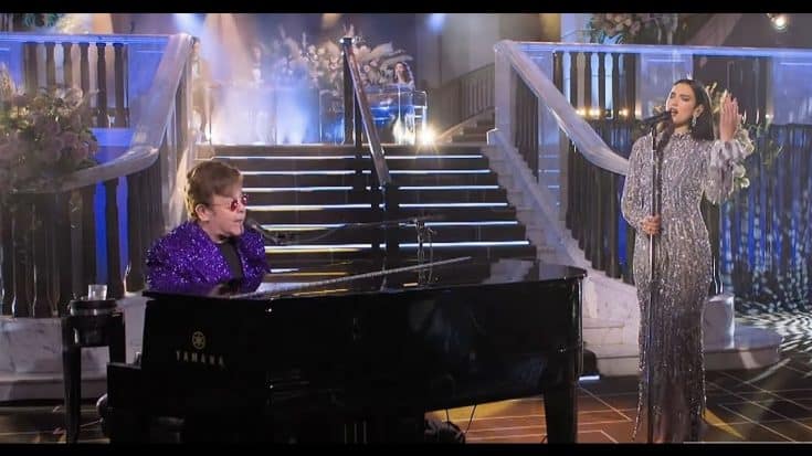 Elton John And Dua Lipa Is The Perfect Duo To Perform ‘Bennie And The Jets’ | Society Of Rock Videos