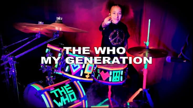 Nandi Bushell Gives Tribute To Keith Moon With ‘My Generation’ Drum Cover | Society Of Rock Videos