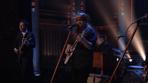 Chris Stapleton Performs “You Should Probably Leave” With Jimmy Fallon | Society Of Rock Videos