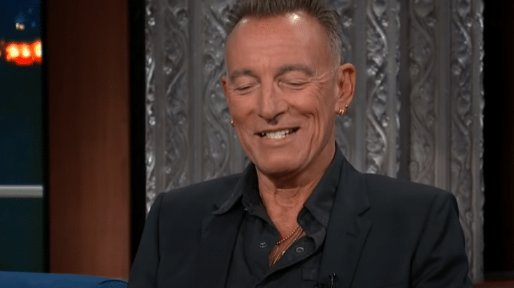 Bruce Springsteen Performs ‘The River’ Live On The Late Show | Society Of Rock Videos