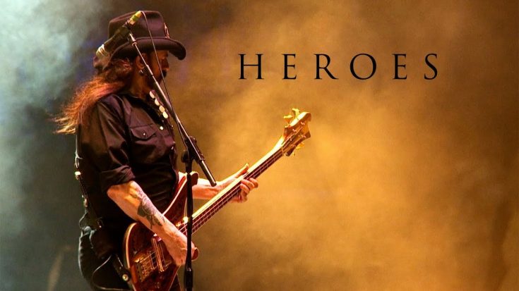 Motorhead’s Cover Of ‘Heroes’ By David Bowie Reaches New Milestone | Society Of Rock Videos