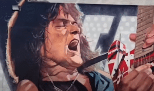See This Eddie Van Halen Tribute Mural “Come To Life”